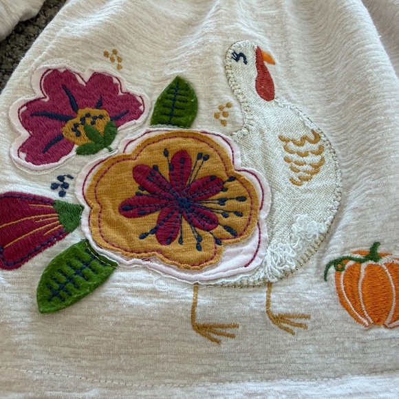 Mud Pie Girls' Turkey Tunic & Leggings Set 4T - Picture 3 of 9